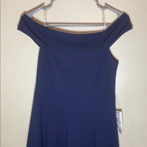 Teeze Me Navy blue high-low dress size 5/6